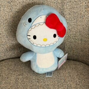 Hello Kitty Shark Costume 9” Plush Toy – Brand New (NWT)